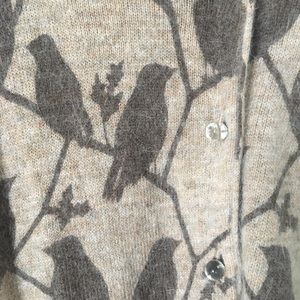 Fossil Sweaters - Fossil Button-Up Bird Sweater Fossil Sweaters - Fossil Button-Up Bird Sweater